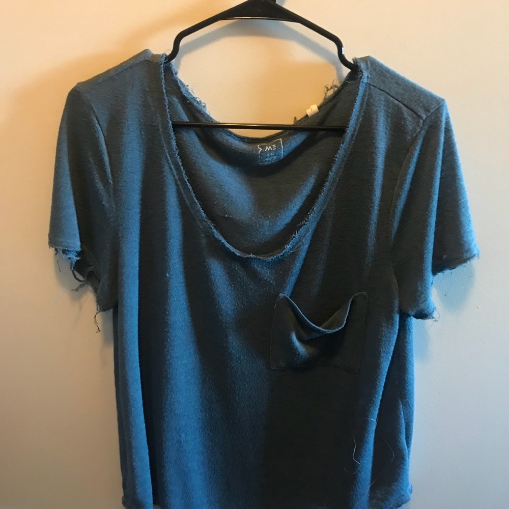 PacSun distressed oversized tee